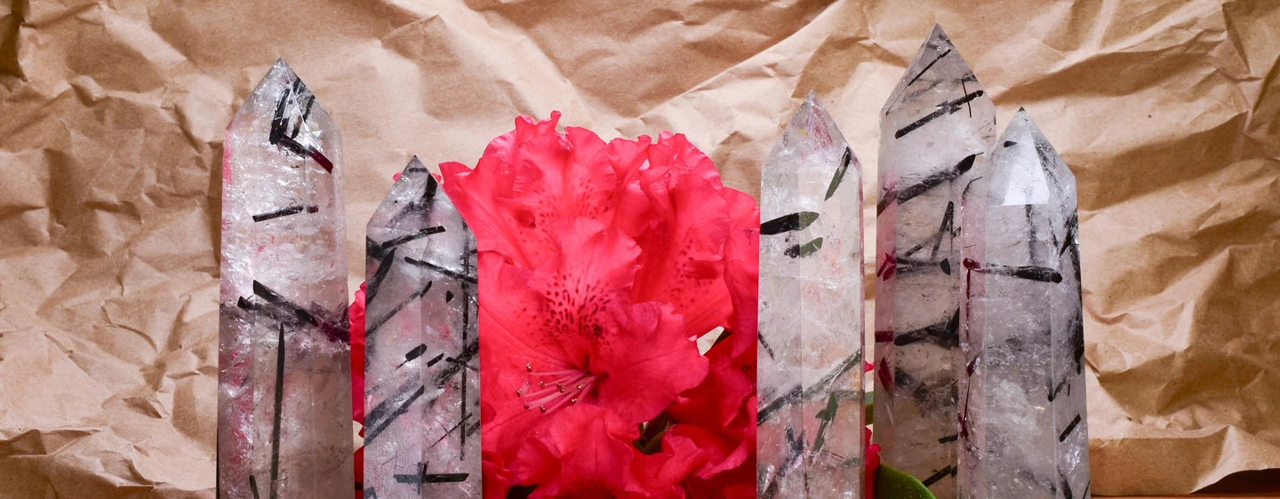 tourmaline-quartz-points